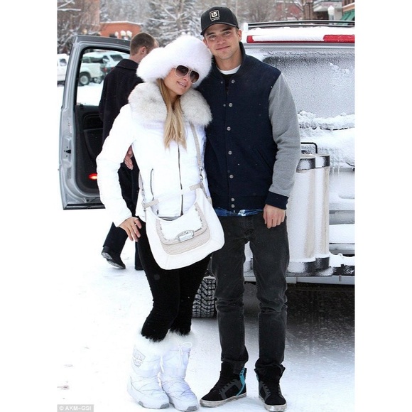 Coach Kristin Spectator Leather Grey Hobo Handbag - Picture 11 of 11